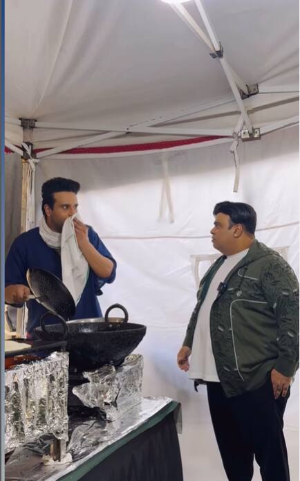 कृष्णा को लगता है कि कीकू उनके काम के बारे में पूछ रहे हैं. वो अपने बारे में बताने लगते हैं कि 60 साल पहले हमारे बाबूजी बंबई आए थे.