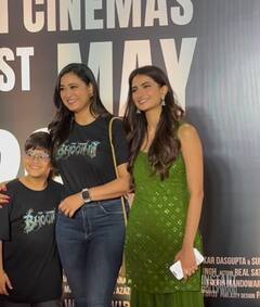 The Bhootnii Screening: रूमर्ड गर्लफ्रेंड पलक तिवारी की फिल्म देखने पहुंचे इब्राहिम अली खान, वायरल हुई तस्वीरें