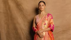 Alia Bhatt Slays In Paithani Nauvari Saree At WAVES Summit 2025, See Pics
