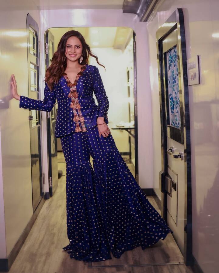 Sargun Mehta is a celebrated Indian actress and producer known for her remarkable work in Punjabi cinema and television, earning critical acclaim and multiple awards for her powerful performances.( All Pics Credit: Instagram/@sargunmehta)
