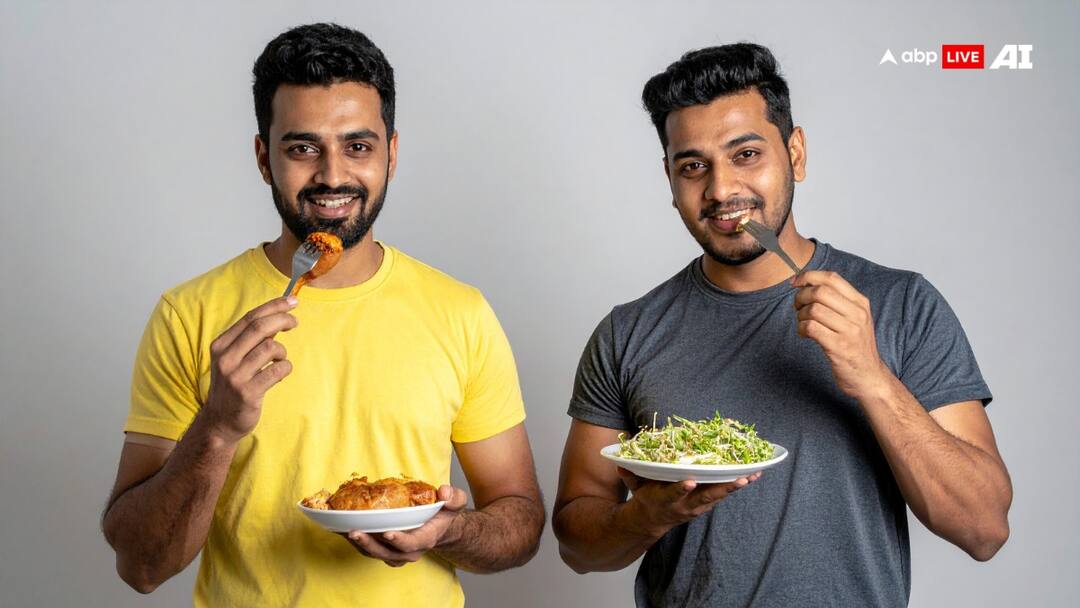 vegetarian vs non vegetarian whose body gets built faster in gym वेजिटेरियन या फिर नॉनवेजिटेरियन, जिम जाने पर किसकी जल्दी बनती है बॉडी?