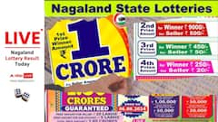 LIVE | Nagaland Lottery Sambad Today (May 1, 2025): Dear DANCER Day 6PM Thursday Bumper Draw DECLARED - 1st Prize Ticket No. 91L 24698