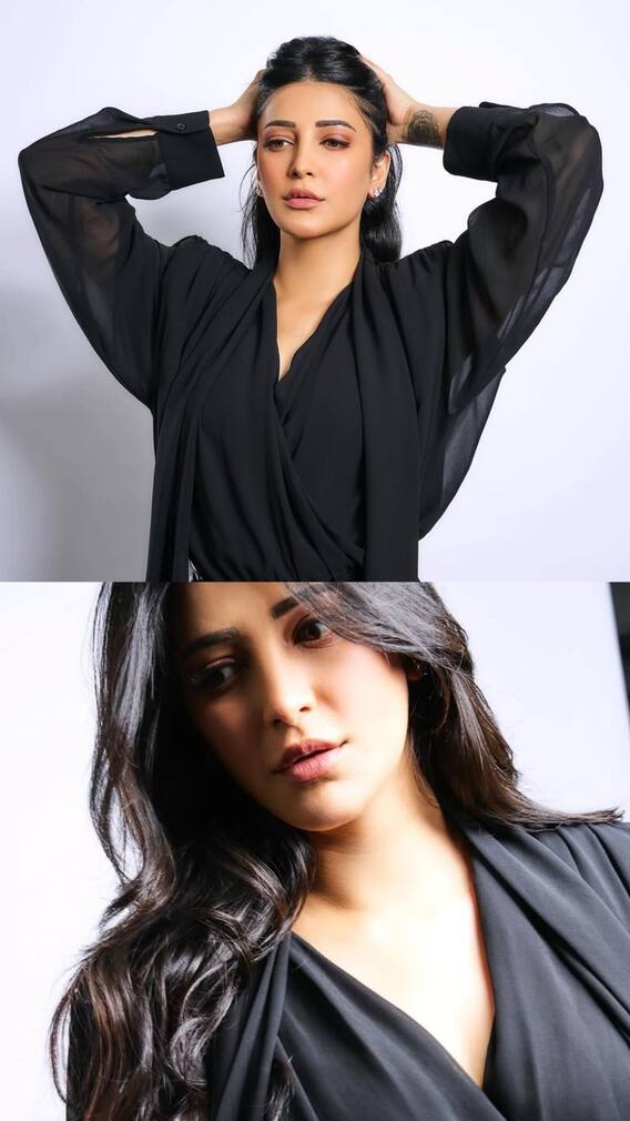 நடிகை ஸ்ருதி ஹாசன் லேட்டஸ்ட் க்ளிக்ஸ்!