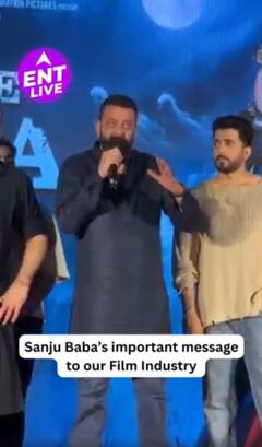 Sanjay Dutt Gets Emotional at Bhootnii Song Launch Event, Says “Industry Itni Batt Chuki Hai”