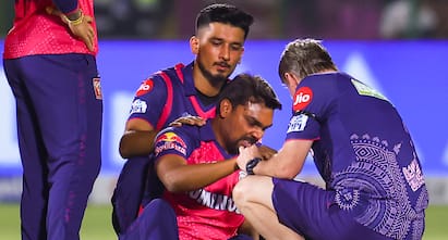 RR Sandeep Sharma Out Of IPL 2025 Injury RR vs MI