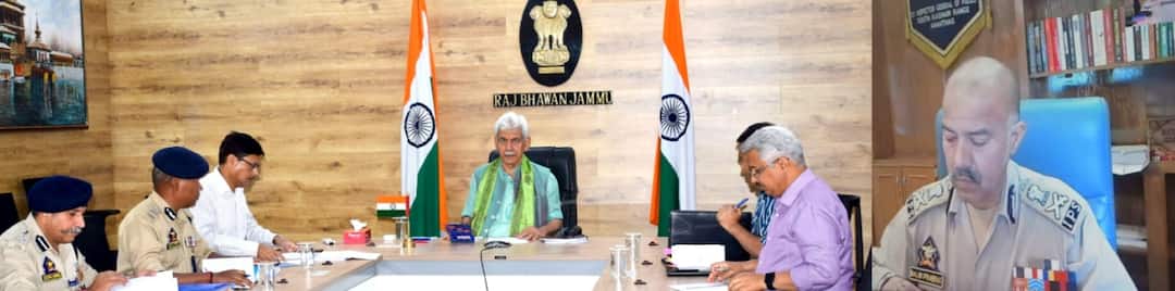 Lieutenant Governor Manoj Sinha Firm Action on Jammu Kashmir Security Grid after Pahalgam Terror Attack ANN आतंकवाद खत्म करने के लिए LG मनोज सिन्हा के कड़े कदम, सुरक्षा ग्रिड को मजबूत करने का आदेश