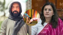 एजाज खान पर होगा एक्शन? प्रियंका चतुर्वेदी ने की मांग, BJP बोली- 'न केवल संस्कृति का अपमान है, बल्कि...'