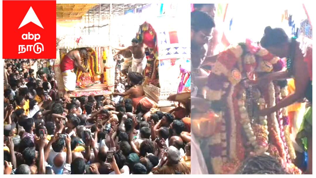 பார்வதிதேவியிடம் ஞானப்பால் அருந்திய திருஞானசம்பந்தர் - பார்த்து பரவசம் அடைந்த பக்தர்கள்...!