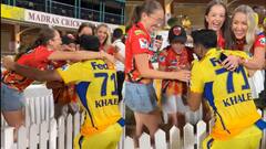 खलील अहमद से मिलकर खुशी से झूम उठा रिकी पोंटिंग का परिवार, खास है इनके बीच रिश्ता; देखें वीडियो