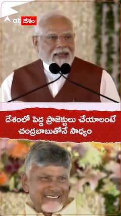 దేశంలో పెద్ద ప్రాజెక్టులు చేయాలంటే చంద్రబాబుతోనే సాధ్యం