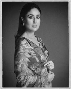 Kareena Kapoor Pics: फ्लोरल साड़ी में करीना कपूर ने फ्लॉन्ट किया रॉयल लुक, खूबसूरती पर फिर फिदा हुए फैंस