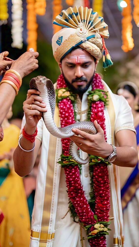 ये इंडिया है, शादी में नागिन डांस पर कोबरा सांपों को नचवा दिया