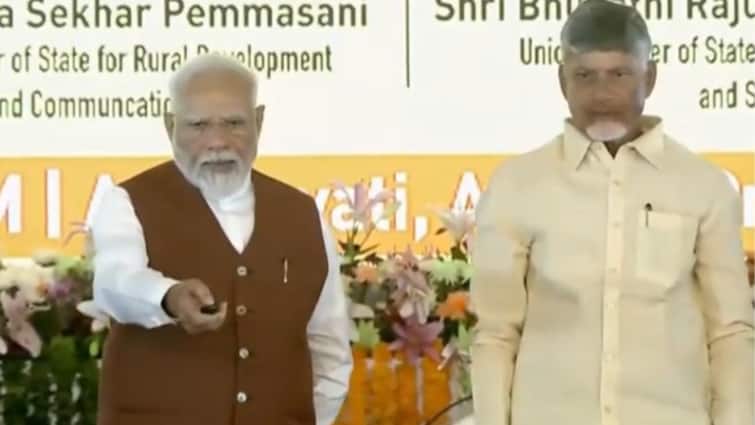 ‘Amaravati Not Just A City But Fulfilled Dream’: PM Launches Rs 58,000 Cr Projects In AP