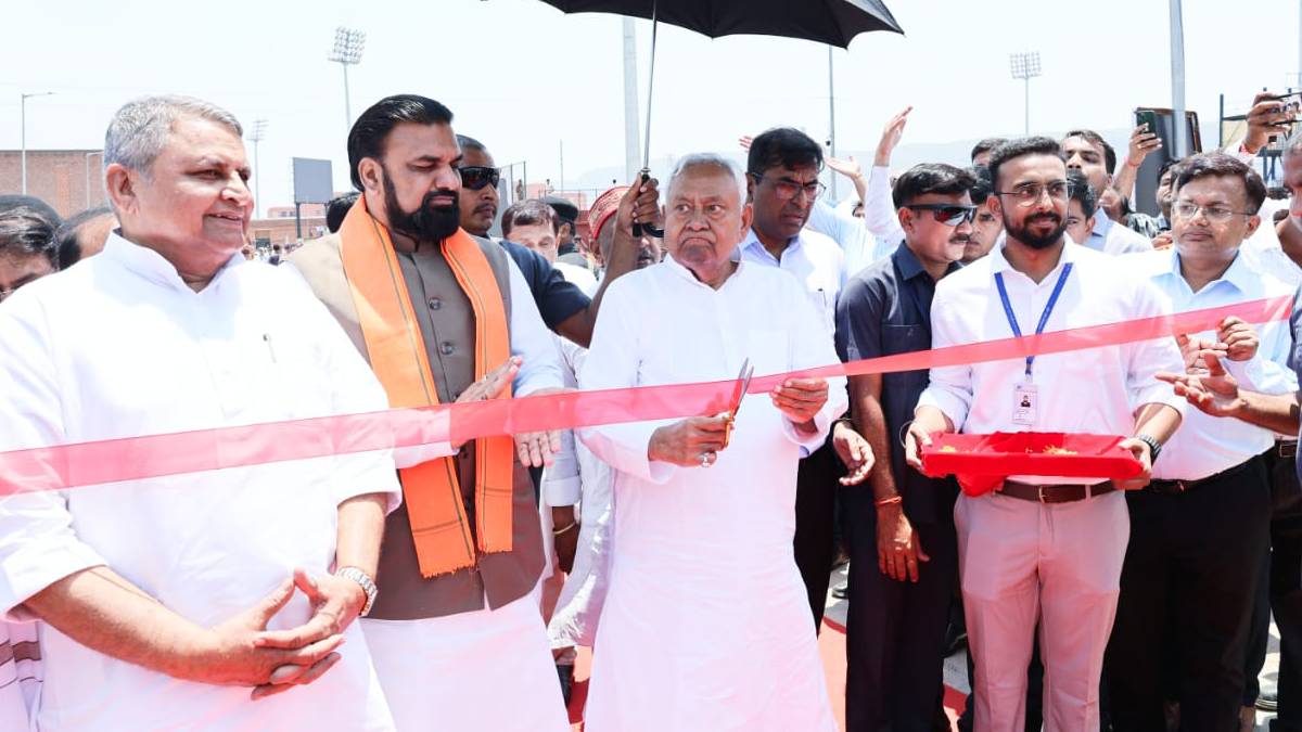 PHOTOS: सीएम नीतीश ने राजगीर खेल अकादमी में स्पोर्ट सुविधाओं का किया लोकार्पण, मॉडल थाने का लिया जायजा
