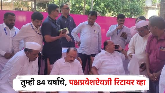 तुम्ही 2029 मध्ये 84 वर्षांचे होणार, आता रिटायर व्हा, दुसरे नेतृत्व तयार करा; ठाकरे गटातून प्रवेश करणाऱ्या केपींना अजित पवारांचा सल्ला