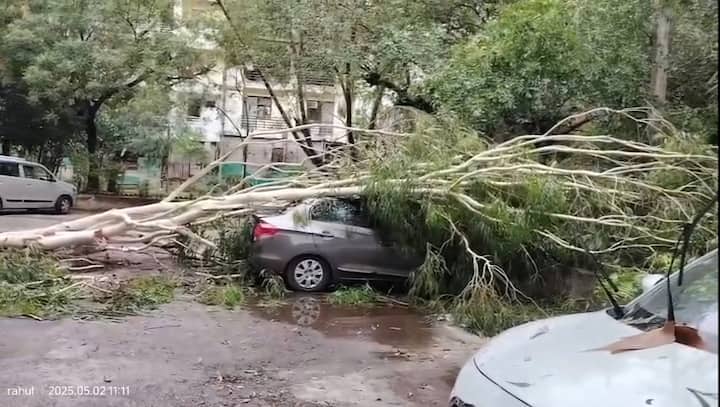 वहीं पेड़ गिरने, दीवार ढहने और जलभराव ने दिल्ली को अस्त-व्यस्त कर दिया. छावला में दीवार गिरने से 3 लोग घायल हो गए, तो 9 घंटे में 98 जगहों पर पेड़ गिरने की खबरें आईं. सड़कों पर पानी भर गया, गाड़ियां डैमेज हुईं और लोग परेशान रहे.