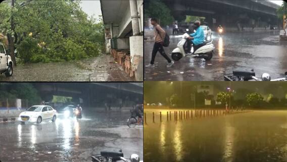 Delhi Rain: டெல்லியில் சூறைக்காற்றுடன் கனமழை, 3 குழந்தைகள் உயிரிழப்பு - விமான சேவை கடும் பாதிப்பு