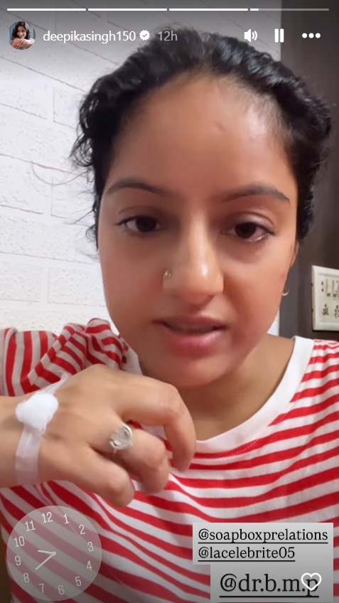 daafd70ed7a3625c9ebb66776656ed791746159675302209_original Deepika Singh Admitted in Hospital Actress share her health updated in her latest post