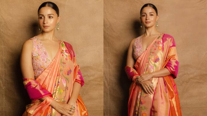 बॉलिवूड अभिनेत्री आणि कपूर कुटुंबाची सून आलिया भट्ट कोणत्या ना कोणत्या कारणाने चर्चेत असते. अलीकडेच,तिने तिच्या महाराष्ट्रीयन लूकमध्ये सर्वांचे लक्ष वेधून घेत होता