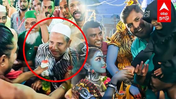 Muslim Pray in Temple | இதுதான் சார் தமிழ்நாடு! அம்மனுக்கு சாற்றிய மாலையை இஸ்லாமியருக்கு மரியாதை செய்த அர்ச்சகர் | Madurai | Tamil News
