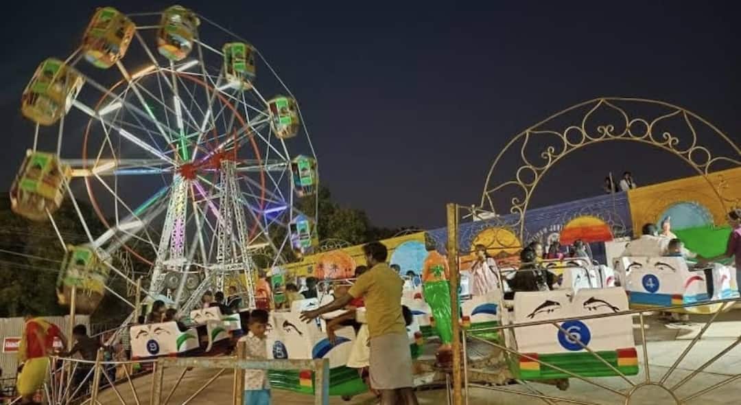 மதுரையில் துவங்கியது அரசுப் பொருட்காட்சி.. குலுங்கப்  போகிறது தமுக்கம் மைதானம்