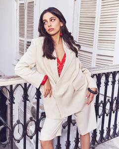 Banita Sandhu's Suit Gets A Bold Upgrade With Red Accents, PICS