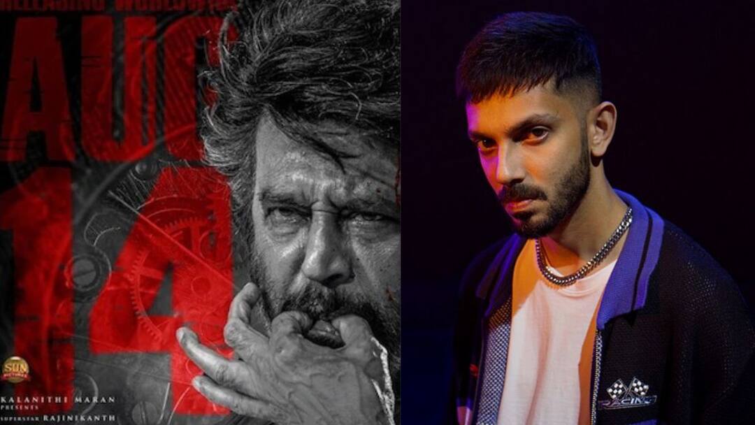 Anirudh saw Rajinikanth coolie movie Anirudh about coolie movie Coolie : போட்றா வெடிய...கூலி படம் பற்றி முதல் விமர்சனம் சொன்ன அனிருத்