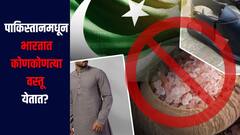 सैंधव मीठ, पेशावरी चप्पल ते लाहोरी कुर्ते, पाकिस्तानातून भारतात कोणकोणत्या वस्तू येतात? जाणून घ्या सविस्तर माहिती 