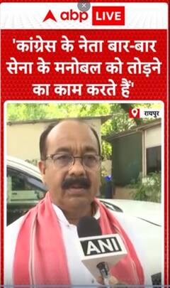 'कांग्रेस के नेता बार-बार सेना के मनोबल को तोड़ने का काम करते है' - Shri vijay sharma