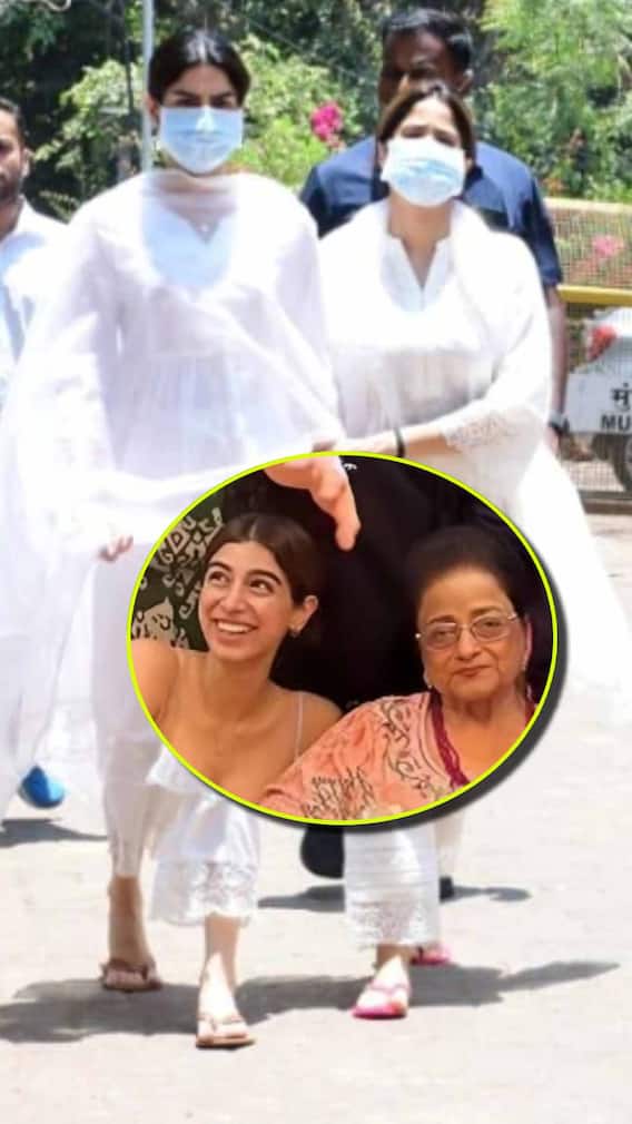 दादी की मौत के गम में खुशी का हुआ बुरा हाल, रोती बहन को जाह्नवी ने संभाला