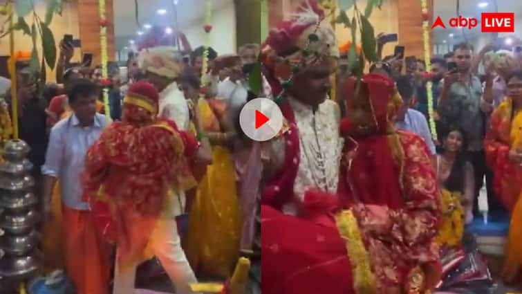 एक विवाह ऐसा भी! बीमार थी दुल्हन तो हॉस्पिटल ही ले गए बारात, शादी का वीडियो हुआ वायरल