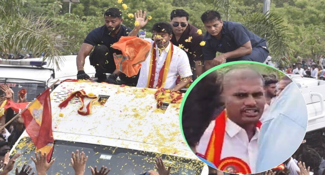 பணி நேரத்தில் விஜயை பார்க்கசென்ற காவலர் - அதிரடி நடவடிக்கை எடுத்த காவல் ஆணையர்