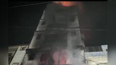 Kanpur: Massive Blaze Guts 5-Storey Building Housing ‘Illegal’ Shoe Factory, Fire Engines Rushed In
