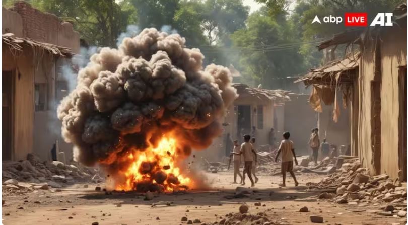 बिहार के पटना में बम विस्फोट, 6 साल की बच्ची झुलसी, दहल उठा इलाका