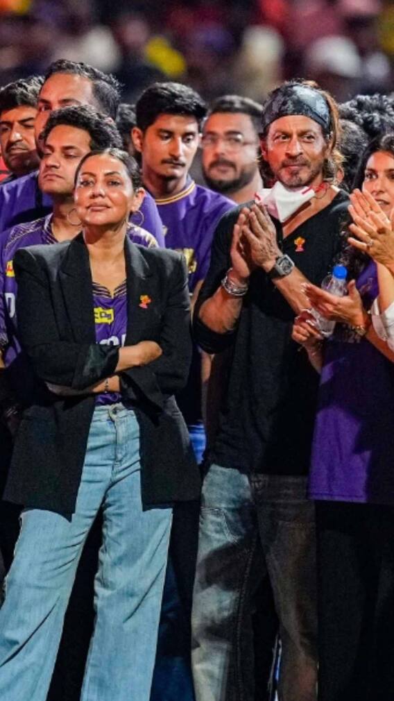 शाहरुख खान ने खास अंदाज में KKR को दी जीत की बधाई