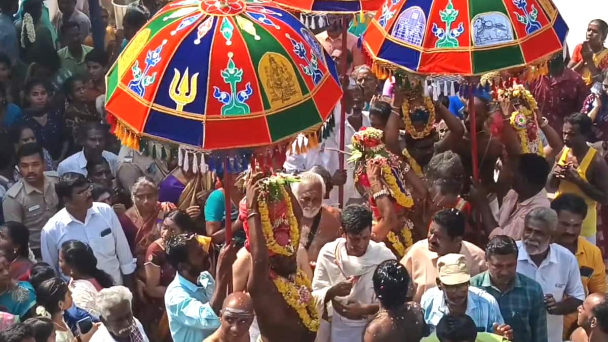 தேரழுந்தூர் வேதபுரீஸ்வரர், குத்தாலம் ஆதிகேசவ பெருமாள் கோயில்களின் குடமுழுக்கு விழா..! பரவசத்தில் பக்தர்கள்...!!