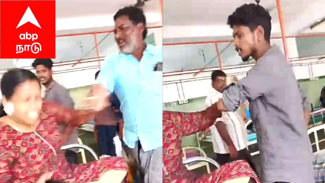 மயிலாடுதுறையில் பயங்கரம்... மருத்துவமனையில் பெண் நோயாளியை கடுமையாக தாக்கிய 2 ஆண்கள்