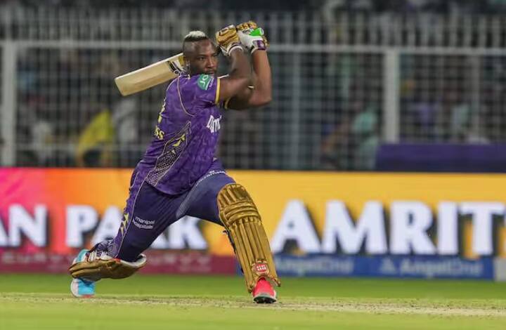 ਰਸਲ ਨੂੰ ਰਾਜਸਥਾਨ ਵਿਰੁੱਧ ਪਹਿਲਾਂ ਬੱਲੇਬਾਜ਼ੀ ਕਰਨ ਦਾ ਮੌਕਾ ਮਿਲਿਆ, ਉਹ ਰਿੰਕੂ ਸਿੰਘ ਤੋਂ ਪਹਿਲਾਂ ਬੱਲੇਬਾਜ਼ੀ ਕਰਨ ਆਇਆ। ਰਸਲ ਨੇ 25 ਗੇਂਦਾਂ ਵਿੱਚ ਕੁੱਲ 57 ਦੌੜਾਂ ਬਣਾਈਆਂ। ਇਸ ਪਾਰੀ ਵਿੱਚ, ਰਸਲ ਨੇ 4 ਚੌਕੇ ਅਤੇ 6 ਛੱਕੇ ਲਗਾਏ।