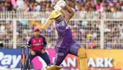 6,6,6,6,6,6,6 ਆਂਦਰੇ ਰਸਲ ਨੇ ਰਾਜਸਥਾਨ ਦੇ ਗੇਂਦਬਾਜ਼ਾਂ ਨੂੰ ਕੀਤਾ ਚਿੱਤ, 6 ਛੱਕਿਆਂ ਨਾਲ ਜੜਿਆ ਤੂਫਾਨੀ ਅਰਧ ਸੈਂਕੜਾ