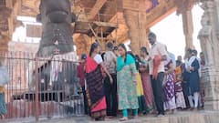 கோடை விடுமுறை... பக்தர்கள் வருகையால் திணறிய பெரிய கோயில்