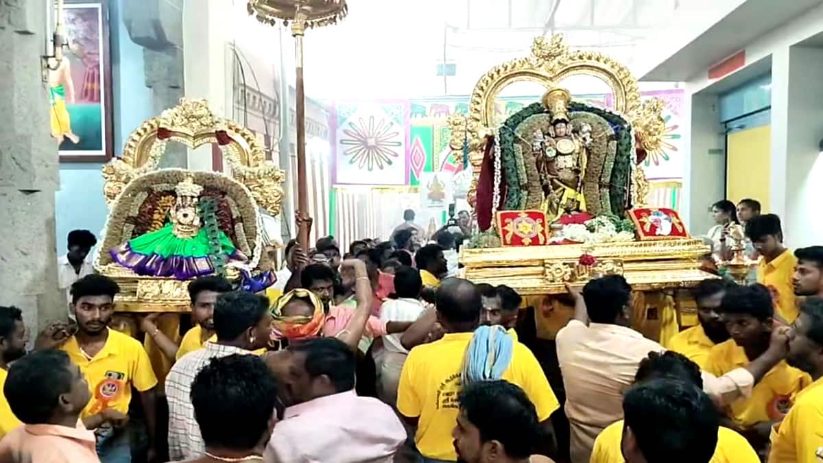 தேரழுந்தூர் வேதபுரீஸ்வரர், குத்தாலம் ஆதிகேசவ பெருமாள் கோயில்களின் குடமுழுக்கு விழா..! பரவசத்தில் பக்தர்கள்...!!