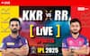 KKR vs RR : રોમાંચક મેચમાં કોલકાતાએ અંતિમ બોલ પર રાજસ્થાનને માત્ર 1 રનથી હરાવ્યું