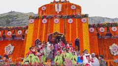 चारधाम यात्रा 2025: बदरीनाथ मंदिर के खुले कपाट, PM मोदी के नाम से की गई पहली पूजा