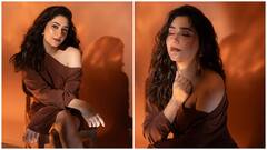 Disha Parmar Shows Off Her Sultry Side In A Brown Bodycon Dress; See PICS