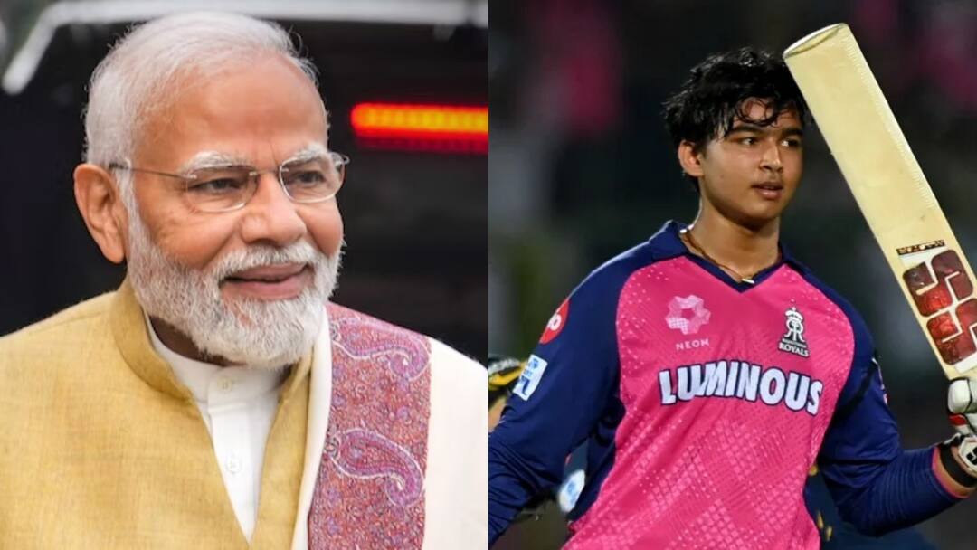 'बिहार के लाल' वैभव सूर्यवंशी पर आया PM मोदी का रिएक्शन, जानें 14 साल में IPL खेलने और शतक जड़ने पर क्या बोले PM Modi reaction on Bihar 14 year old Vaibhav Suryavanshi rajasthan royals know what he said on playing IPL scoring century 'बिहार के लाल' वैभव सूर्यवंशी पर आया PM मोदी का रिएक्शन, जानें 14 साल में IPL खेलने और शतक जड़ने पर क्या बोले