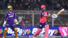 KKR VS RR: रियान पराग ने 6 गेंद में जड़े 6 छक्के! ईडन गार्डन्स में कोलकाता के उड़ाए होश