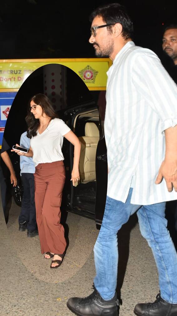 गर्लफ्रेंड गौरी के साथ अनिल कपूर के घर पहुंचे आमिर खान