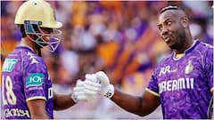 రాణించిన రఘువంశీ, హాఫ్ సెంచరీతో మెరిసిన రస్సెల్.. రాజస్తాన్‌ ముందు బిగ్ టార్గెట్