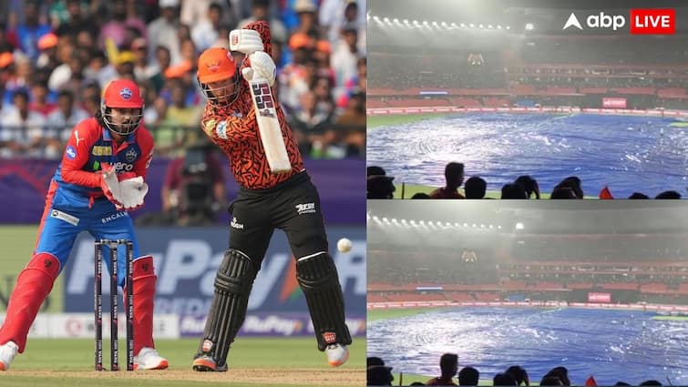 यदि हैदराबाद-दिल्ली पार्टी को बारिश के कारण रद्द कर दिया गया है, तो प्लेऑफ समीकरण पर कितना प्रभाव प्रभावित होगा?