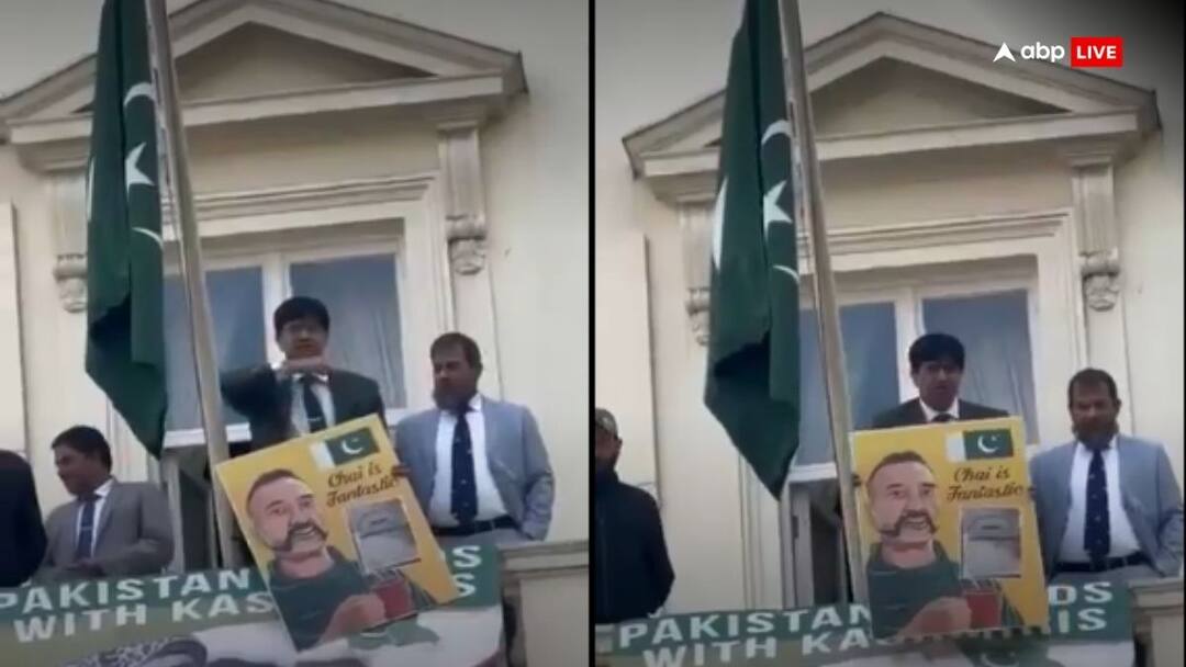 Pakistani High Commissioner Mohammed Faisal reaction on Pak diplomat throat slitting gesture 'गला काटने' का इशारा करते हुए पाकिस्तानी अधिकारी का वीडियो, पाक उच्चायुक्त बोले- ये छोटी बात, ज्यादा फोकस नहीं...